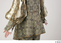  Photos Woman in Historical Suit 3 18th century Grey suit Historical Clothing jacket 0004.jpg